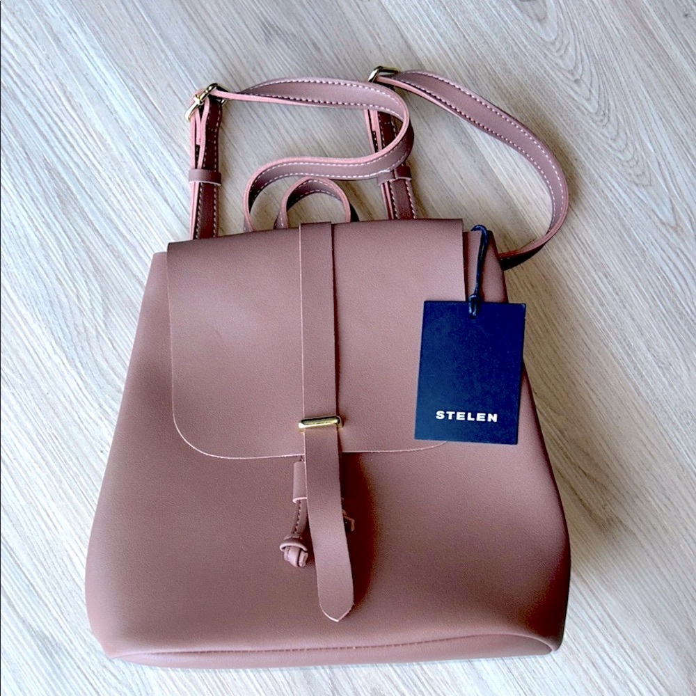 Stelen Patricia Backpack/Handbag NWT Neutral Versatile Vegan Everyday Casual